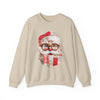 Quilted Santa Sweatshirt