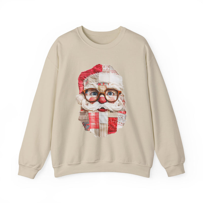 Quilted Santa Sweatshirt