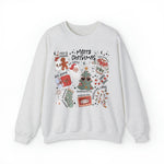 Vintage Christmas Collage Sweatshirt