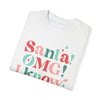 Santa I Know Him Comfort Colors Tee