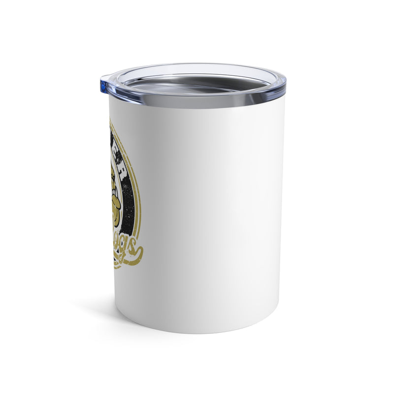 Palmer Bulldogs Vintage Mascot 10oz Tumbler