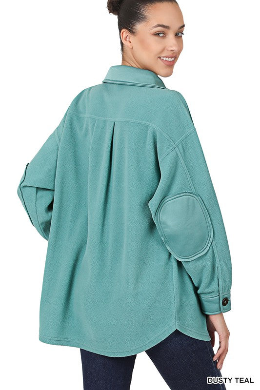 Oversized Fleece Shacket