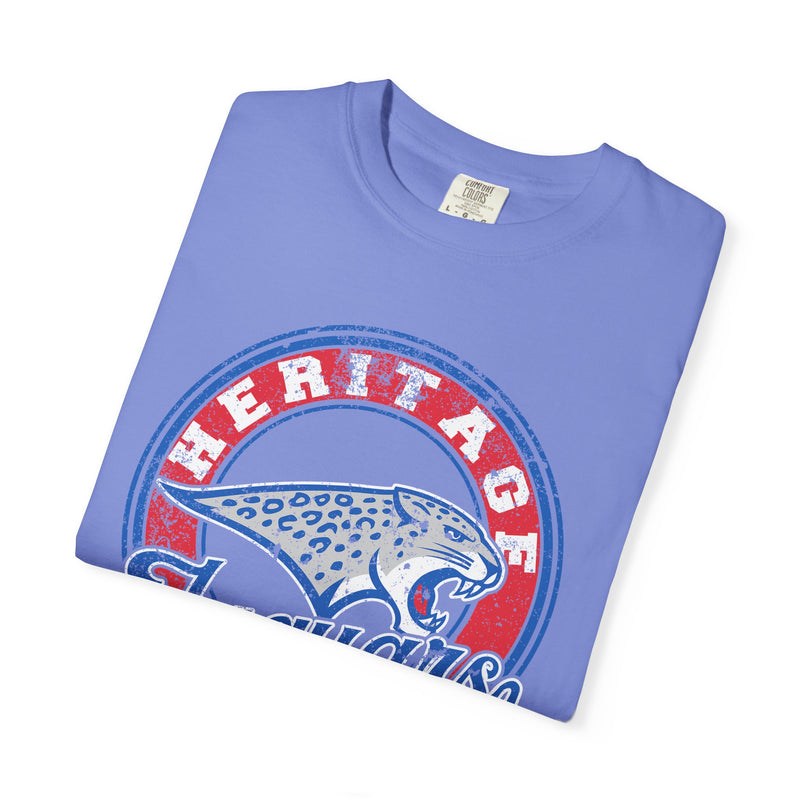 Heritage Jaguars Vintage Mascot Comfort Colors T-Shirt