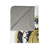 Palmer Bulldogs Vintage Mascot Sherpa Blanket