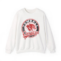 Tomball Cougars Vintage Mascot Sweatshirt