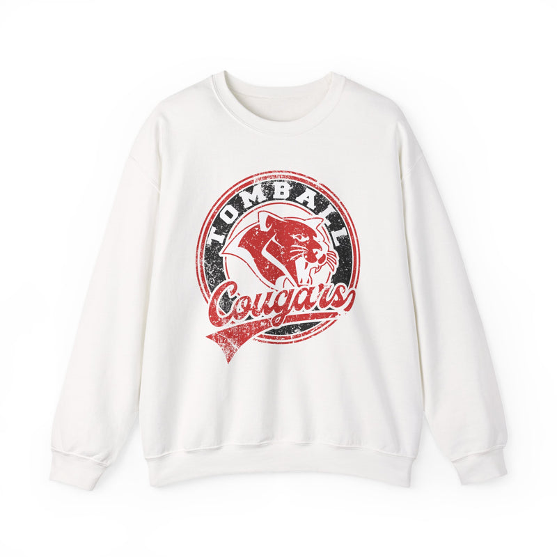 Tomball Cougars Vintage Mascot Sweatshirt