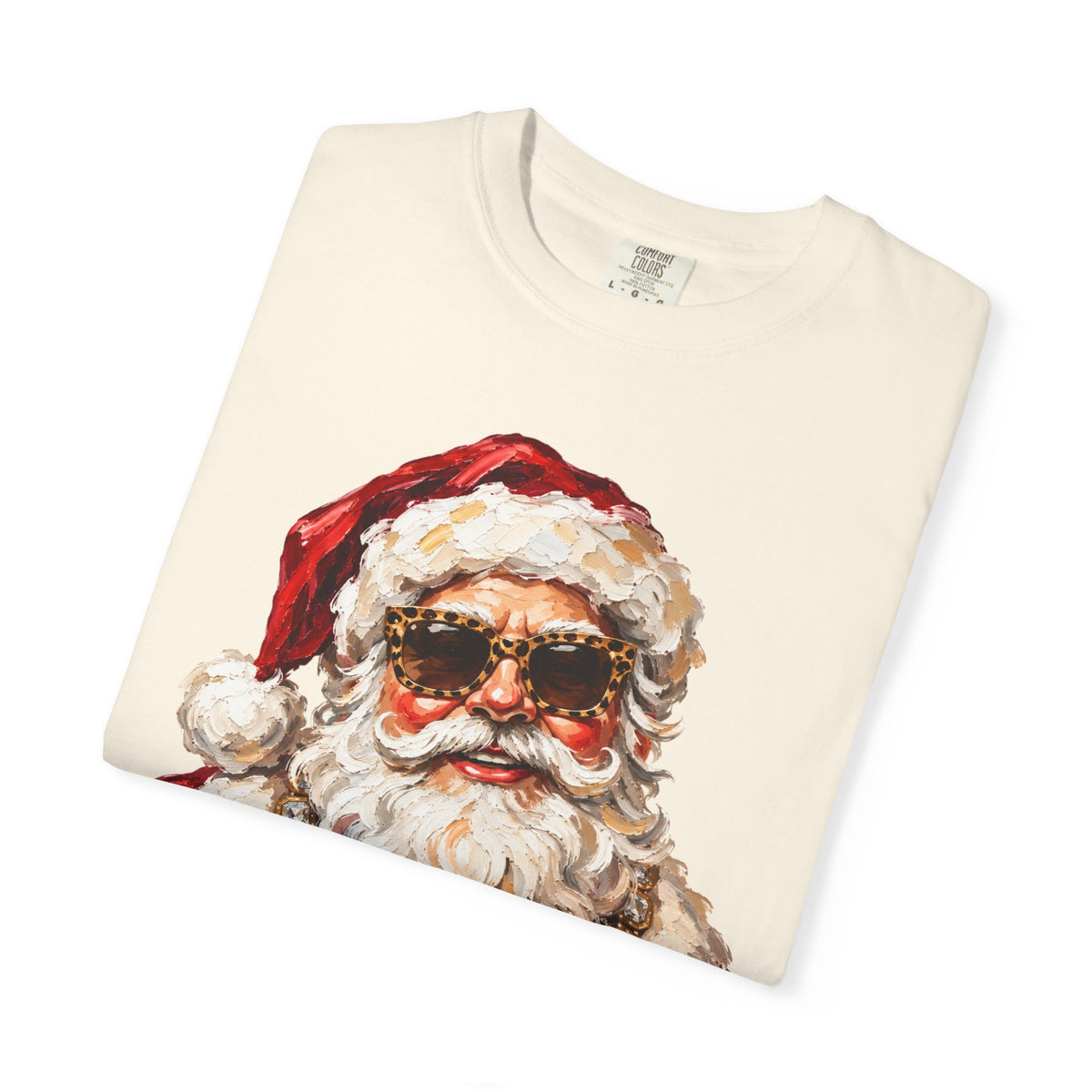 Glam Santa Comfort Colors T-shirt