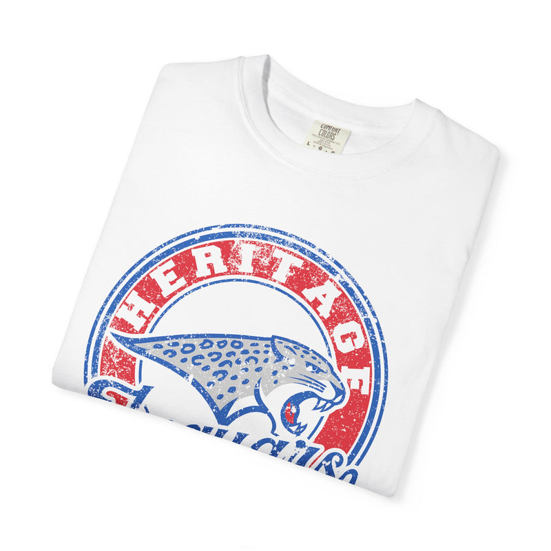 Heritage Jaguars Vintage Mascot Comfort Colors T-Shirt