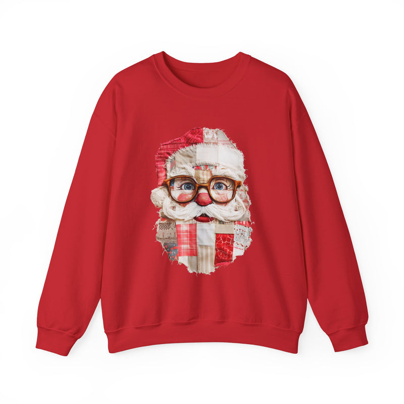 Quilted Santa Sweatshirt