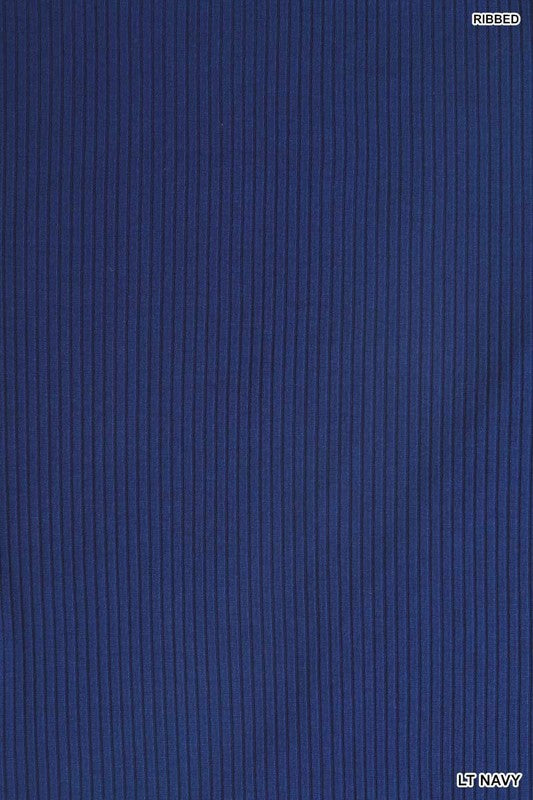 SOFT RIBBED TIGHT CREW NECK TANK TOP