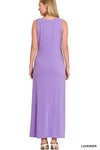 Sleeveless Scoop Neck Maxi Dress