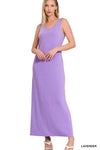 Sleeveless Scoop Neck Maxi Dress