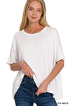 Ribbed Short Sleeve Top