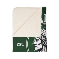 Waxahachie Indians Sherpa Blanket