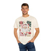 Boho Christmas Collage Comfort Colors Tee