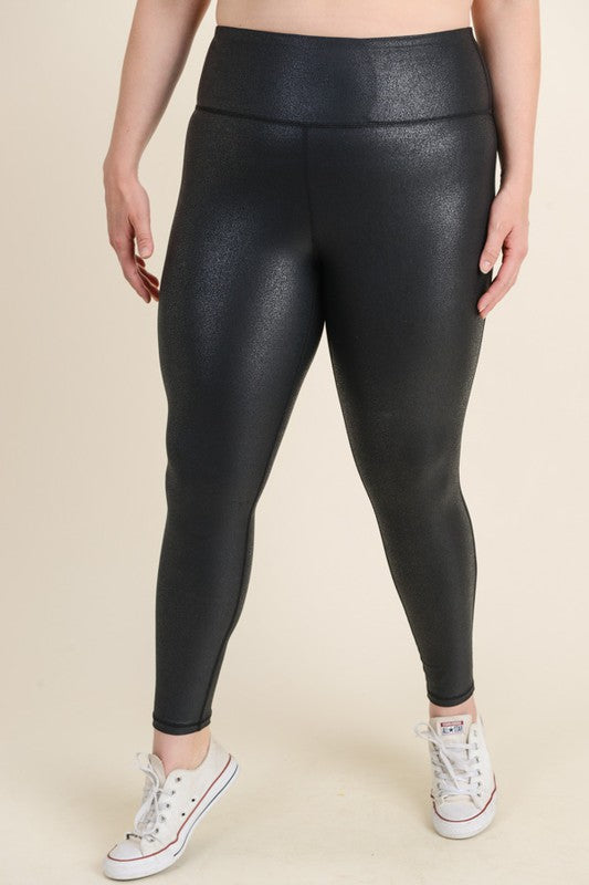 Plus OG Foil High Waist Leggings