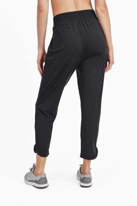 Curved Notch Joggers