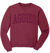 AGGIES Garment Dyed Pullover PREORDER