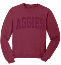 AGGIES Garment Dyed Pullover PREORDER