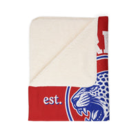 Heritage Jaguars Sherpa Blanket