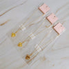 Clip Hanging Initial Heart Necklace