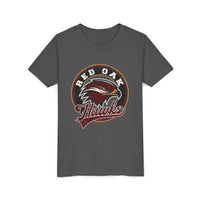 YOUTH Red Oak Hawks Vintage Mascot Bella Canvas T-Shirt