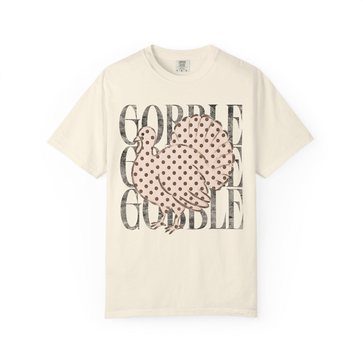 Gobble Turkey Comfort Colors T-shirt