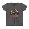 YOUTH Red Oak Hawks Vintage Mascot Bella Canvas T-Shirt