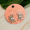 Shine Crusted Jewel Stud Earrings