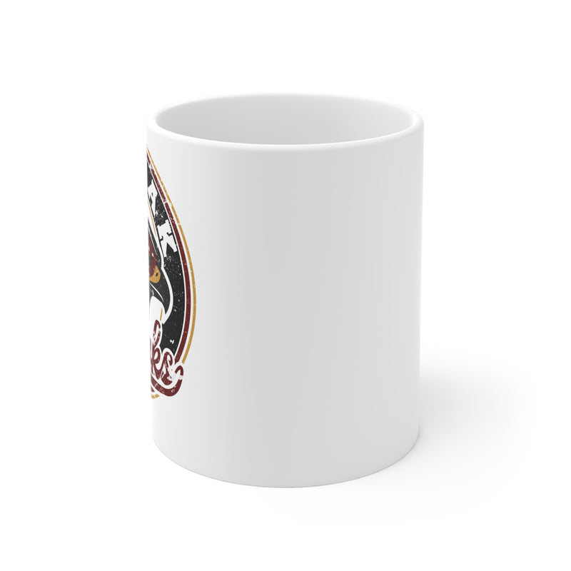 Red Oak Hawks Vintage Mascot Mug