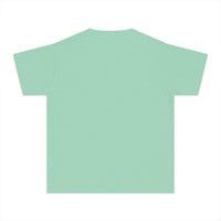 Youth Pink Jolly Santa Comfort Colors Tee