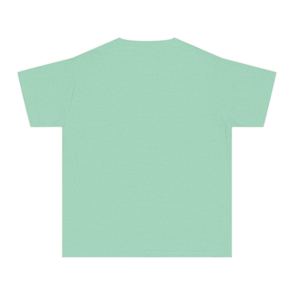 Youth Pink Jolly Santa Comfort Colors Tee