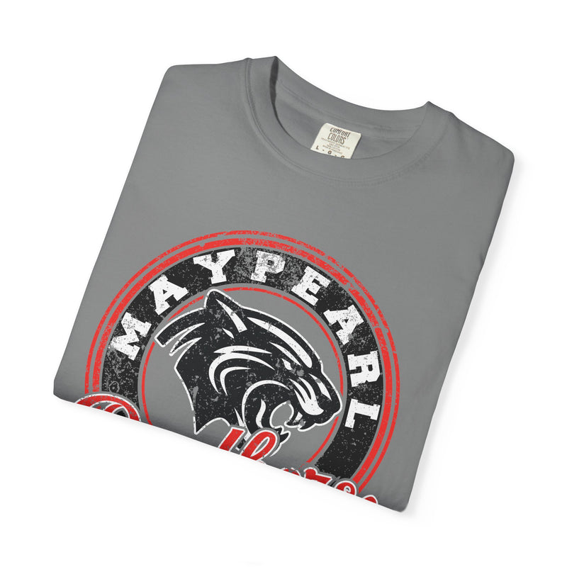 Maypearl Panthers Vintage Mascot Comfort Colors T-Shirt