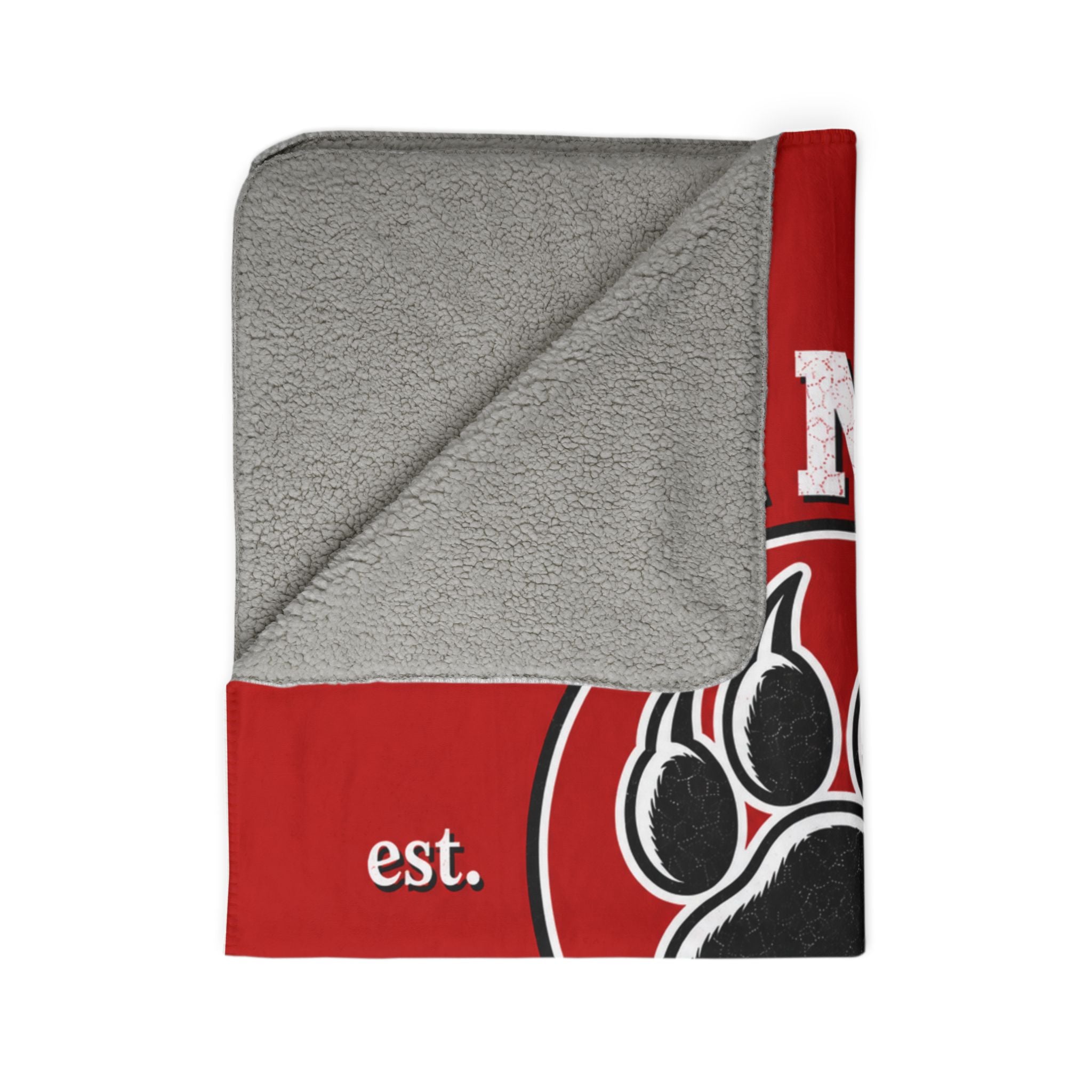 Olney Cubs Sherpa Blanket