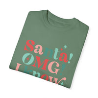 Santa I Know Him Comfort Colors Tee