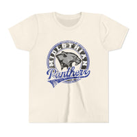 YOUTH Midlothian Panthers Vintage Mascot Bella Canvas T-Shirt