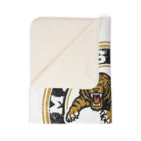 Mansfield Tigers Vintage Mascots Sherpa Blanket