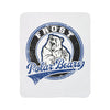 Frost Polar Bears Vintage Mascots Sherpa Blanket