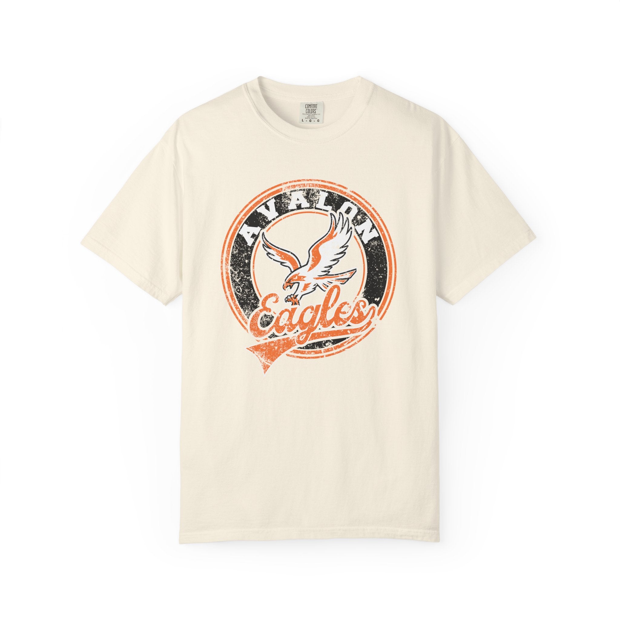 Avalon Eagles Vintage Mascot Comfort Colors T-Shirt