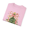 Preppy Christmas Tree Comfort Colors Tee