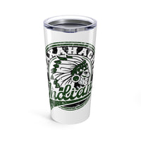 Waxahachie Indians Vitnage Mascot 20 Ounce Tumbler