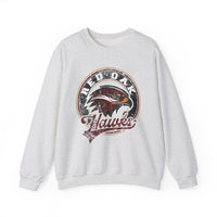 Red Oak Hawks Vintage Mascot Sweatshirt