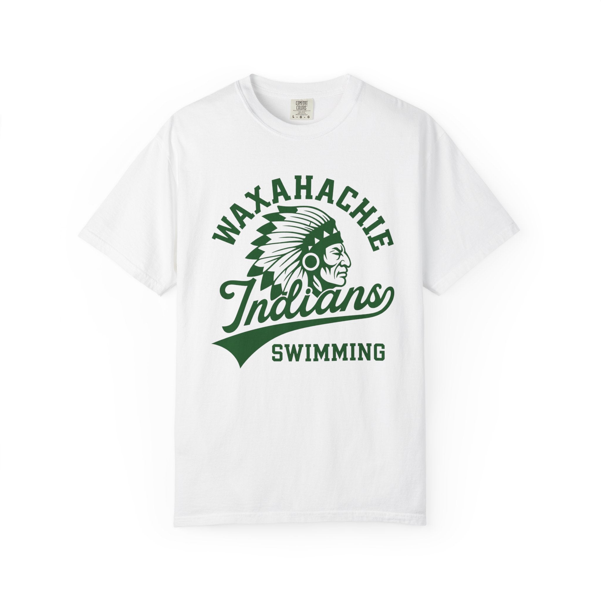 Waxahachie Indians Swimming Comfort Colors T-Shirt