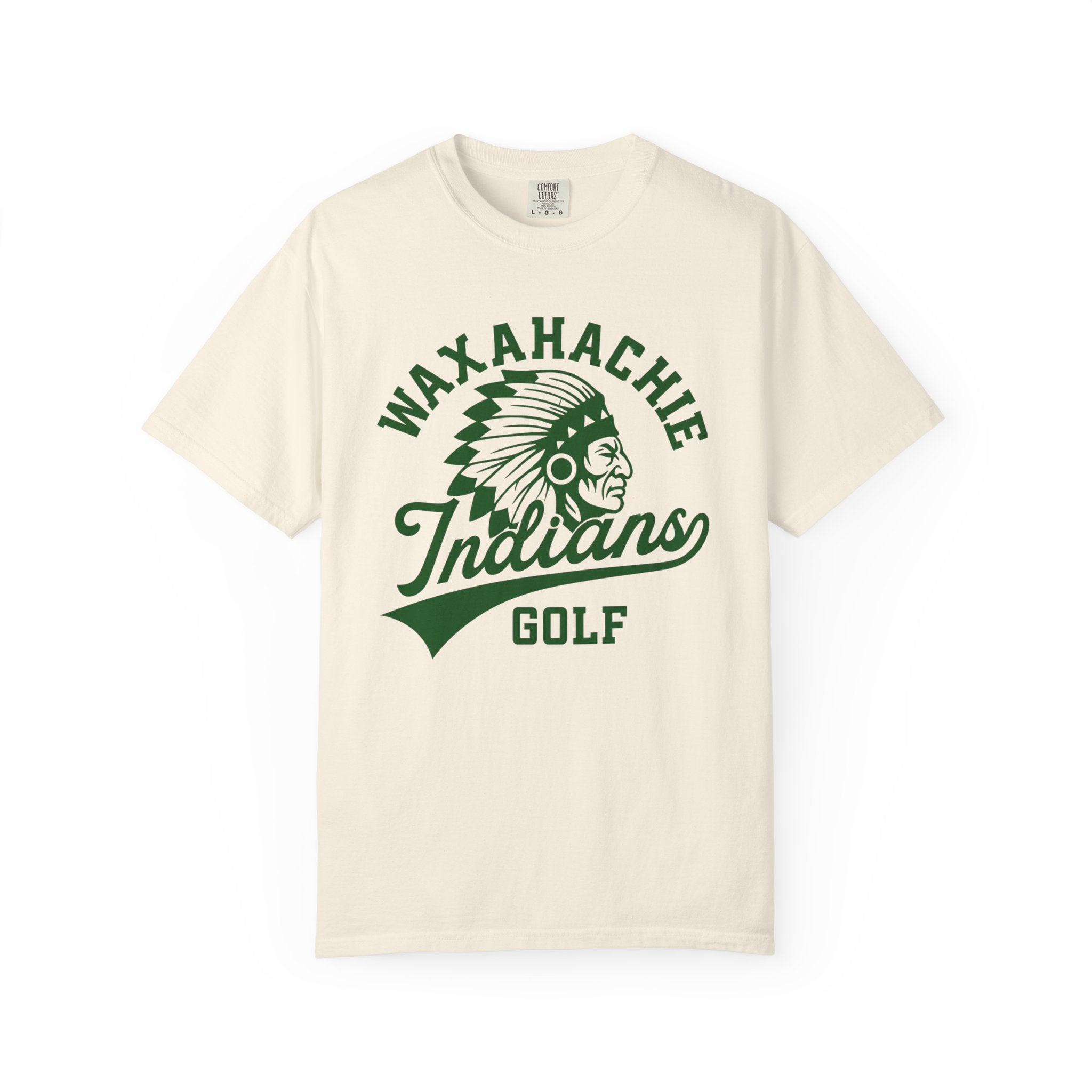 Waxahachie Indians Golf Comfort Colors T-Shirt