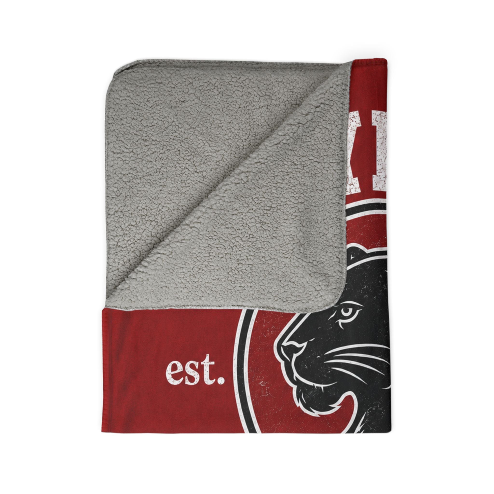 Maypearl Panthers Sherpa Blanket