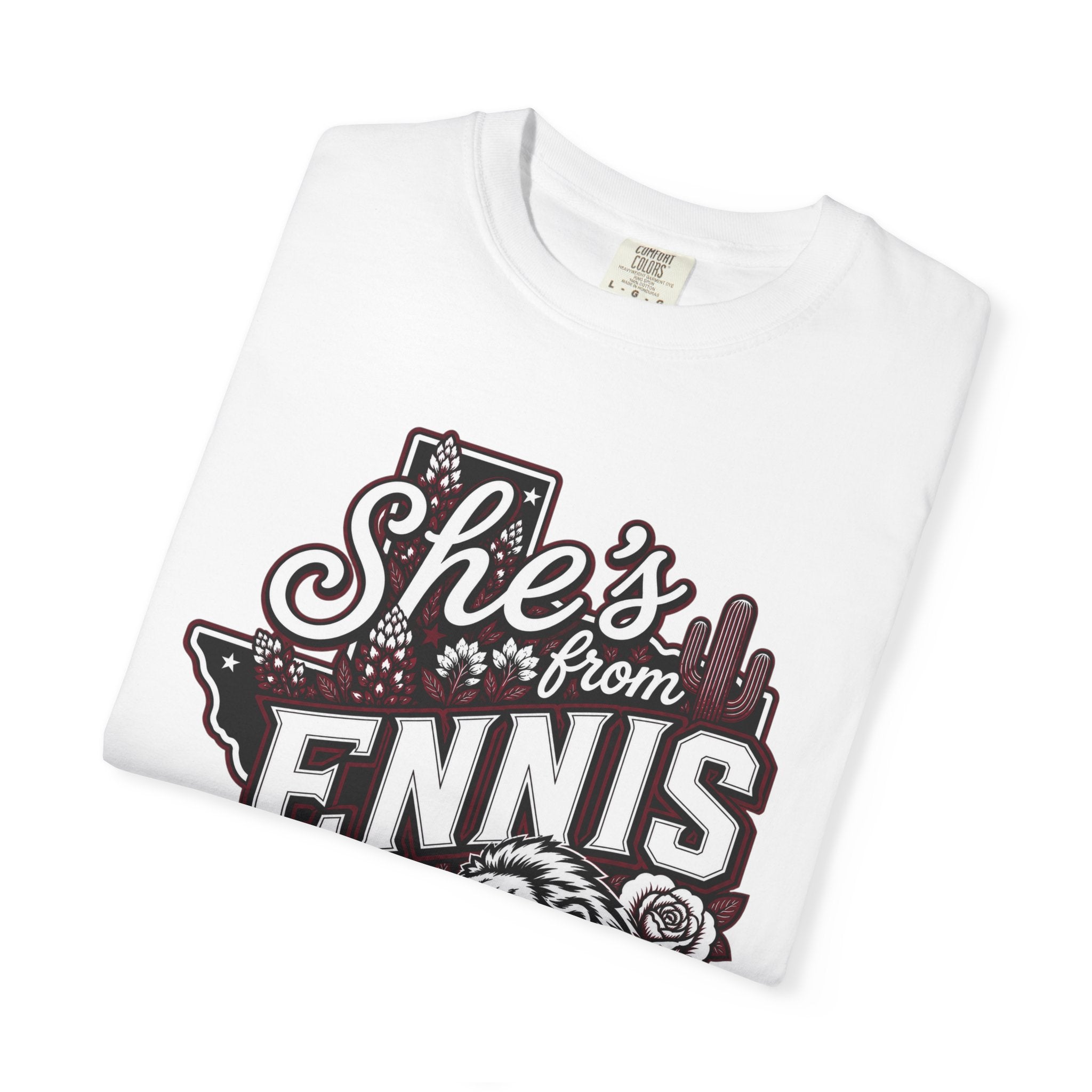 She's From Ennis Comfort Colors T-Shirt