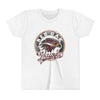 YOUTH Red Oak Hawks Vintage Mascot Bella Canvas T-Shirt