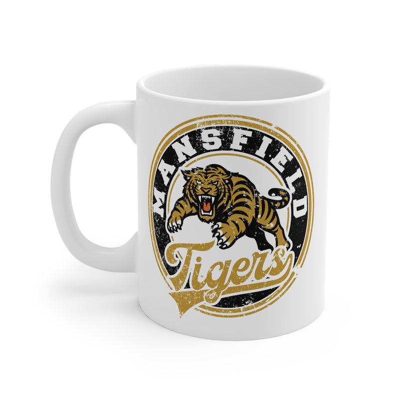Mansfield Tigers Vintage Mascot Mug