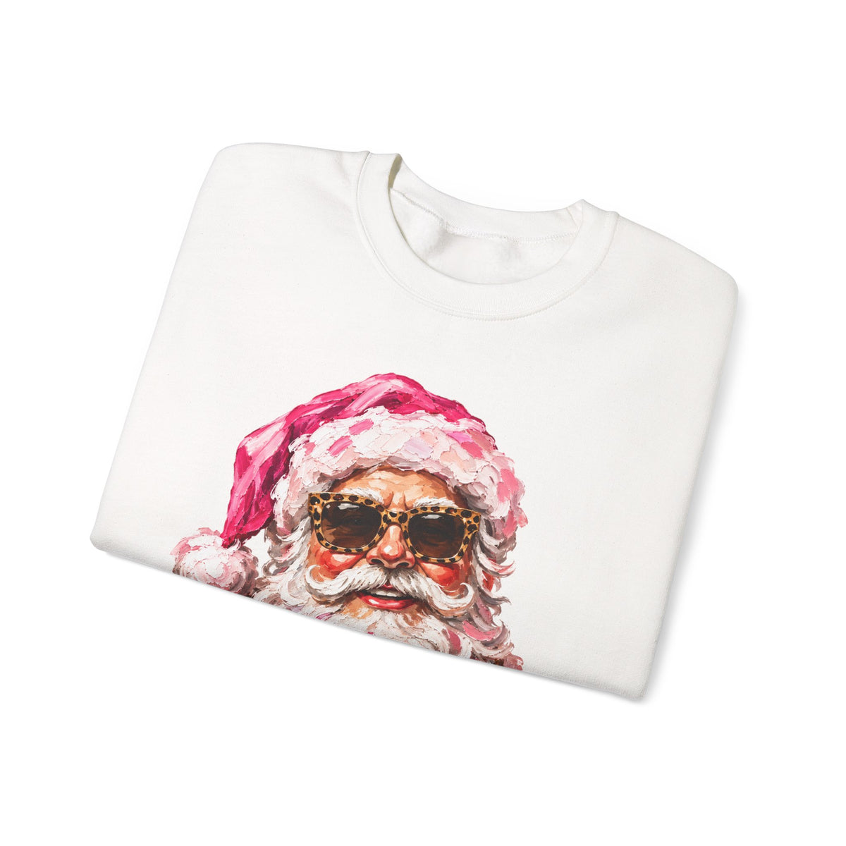 Pink Glam Santa Sweatshirt