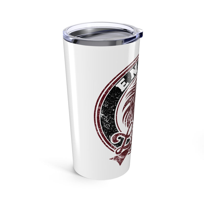 Ennis Lions Vintage Mascot 20 Ounce Tumbler